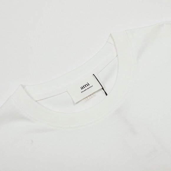 Ami White Sleeveless T Shirt - Picture 8 of 8